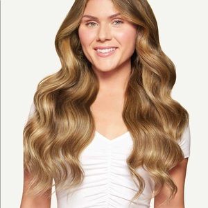 Luxy Clip-in Hair Extensions - Balayage Brown/Blonde All Natural Hair